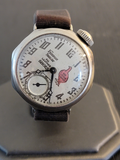 1927 Advertising Friedman Shelby & Red Goose Shoes TRENCH WATCH by Ingersoll U.S.A.