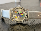 PLAYBOY Quartz Watch Diamond Bezel Wristwatch