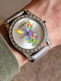 PLAYBOY Quartz Watch Diamond Bezel Wristwatch