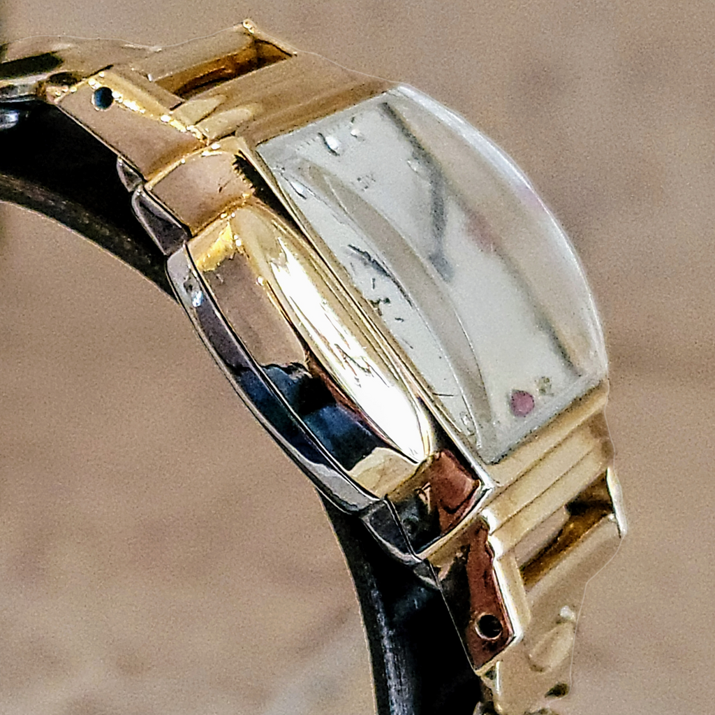 1920 ELGIN Watch Diamond & Ruby Dial Wristwatch Grade 431 U.S.A ...