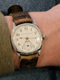 1914 WASHINGTON Wristwatch By Illinois Watch Co. Grade 35 U.S.A.