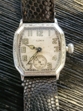 1929 ILLINOIS Atlantic Engraved Watch Grade 24 U.S.A. Made 14K G.F.