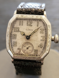1929 ILLINOIS Atlantic Engraved Watch Grade 24 U.S.A. Made 14K G.F.