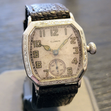 1929 ILLINOIS Atlantic Engraved Watch Grade 24 U.S.A. Made 14K G.F.
