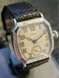 1929 ILLINOIS Atlantic Engraved Watch Grade 24 U.S.A. Made 14K G.F.