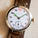 ELLIS BROS Trench Watch By Civic Watch Co. Swiss Made 1910's