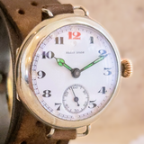 ELLIS BROS Trench Watch By Civic Watch Co. Swiss Made 1910's