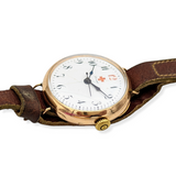 Lancet Red Cross Medical Wristwatch - WWI Trench Watch - REBBERG Movement 7 Jewels