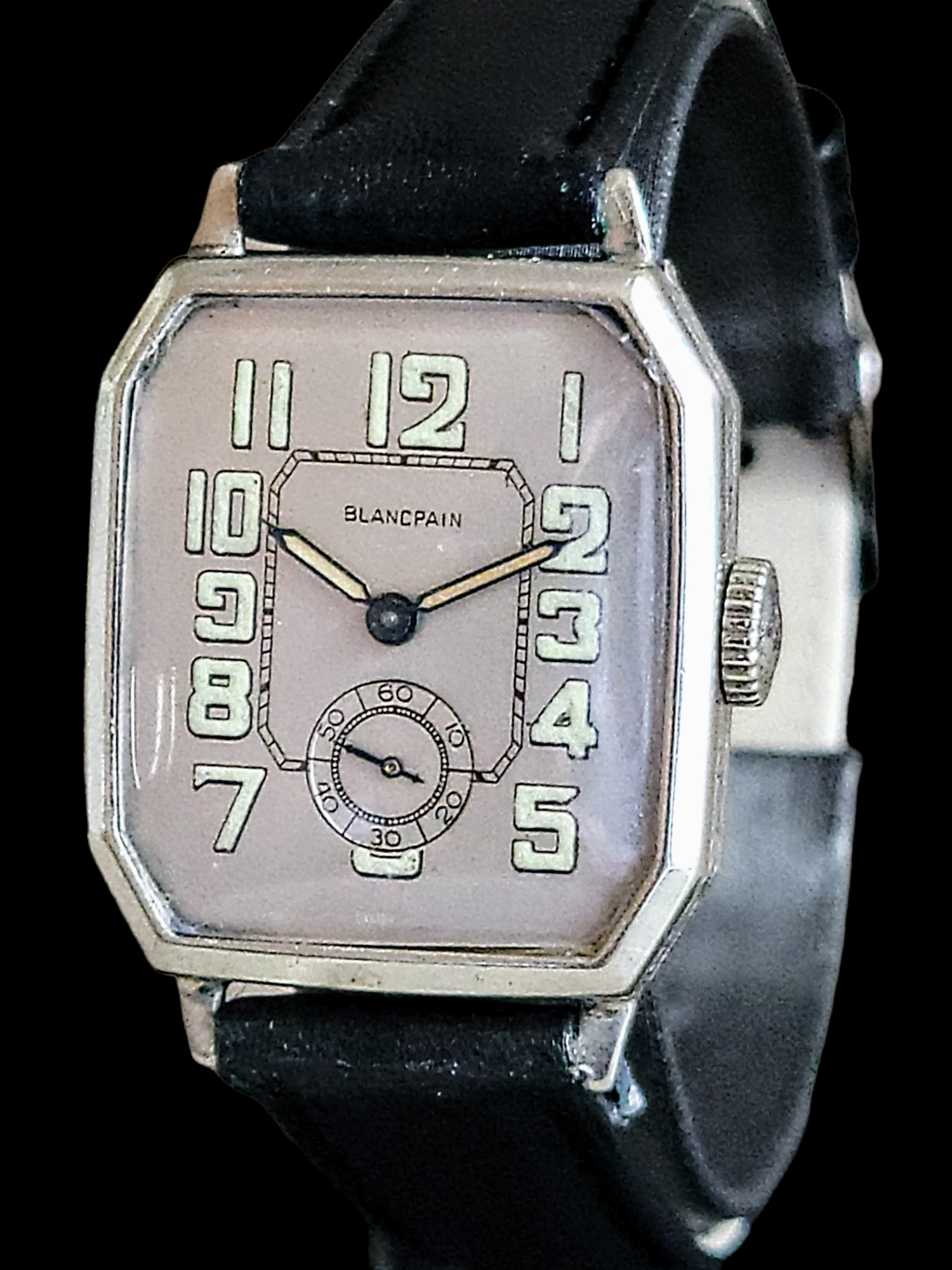 BLANCPAIN Art Deco Watch 15 Jewels Cal. Rayville 42 Swiss 1920's