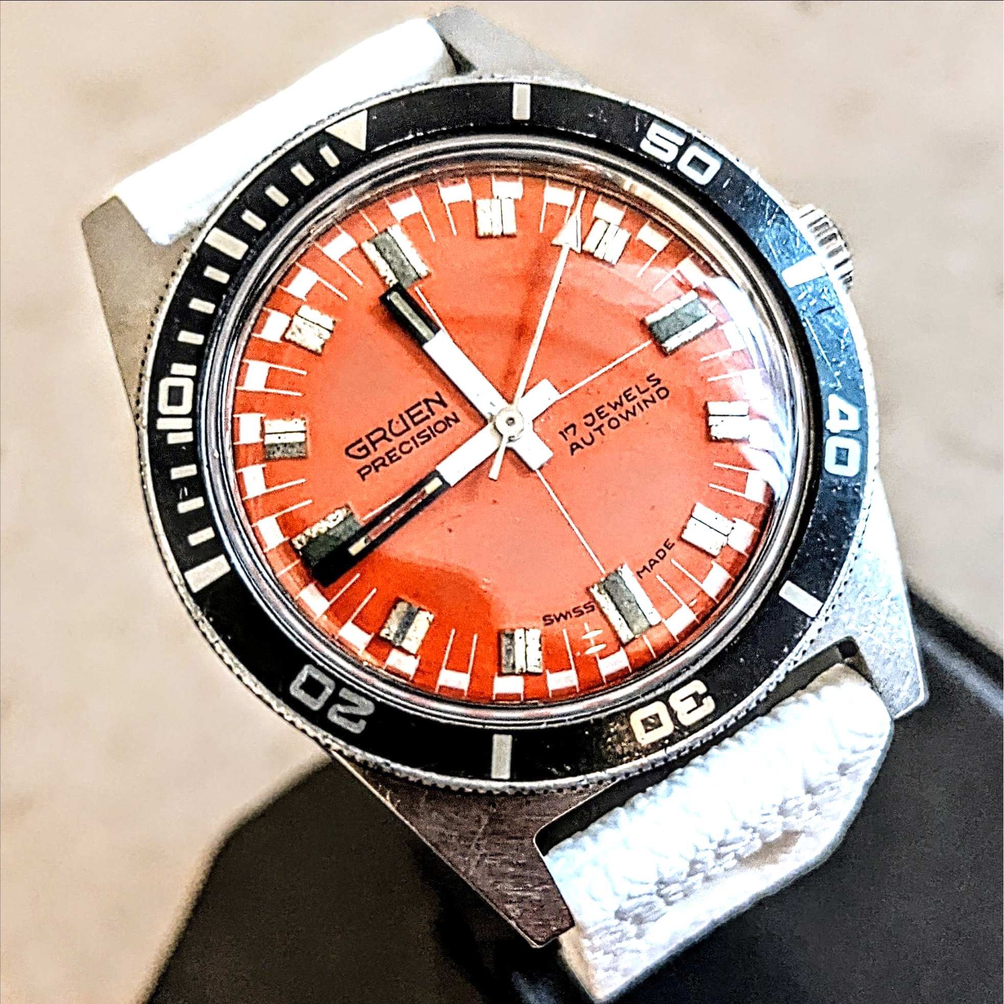 Gruen precision watch 17 jewels autowind deals