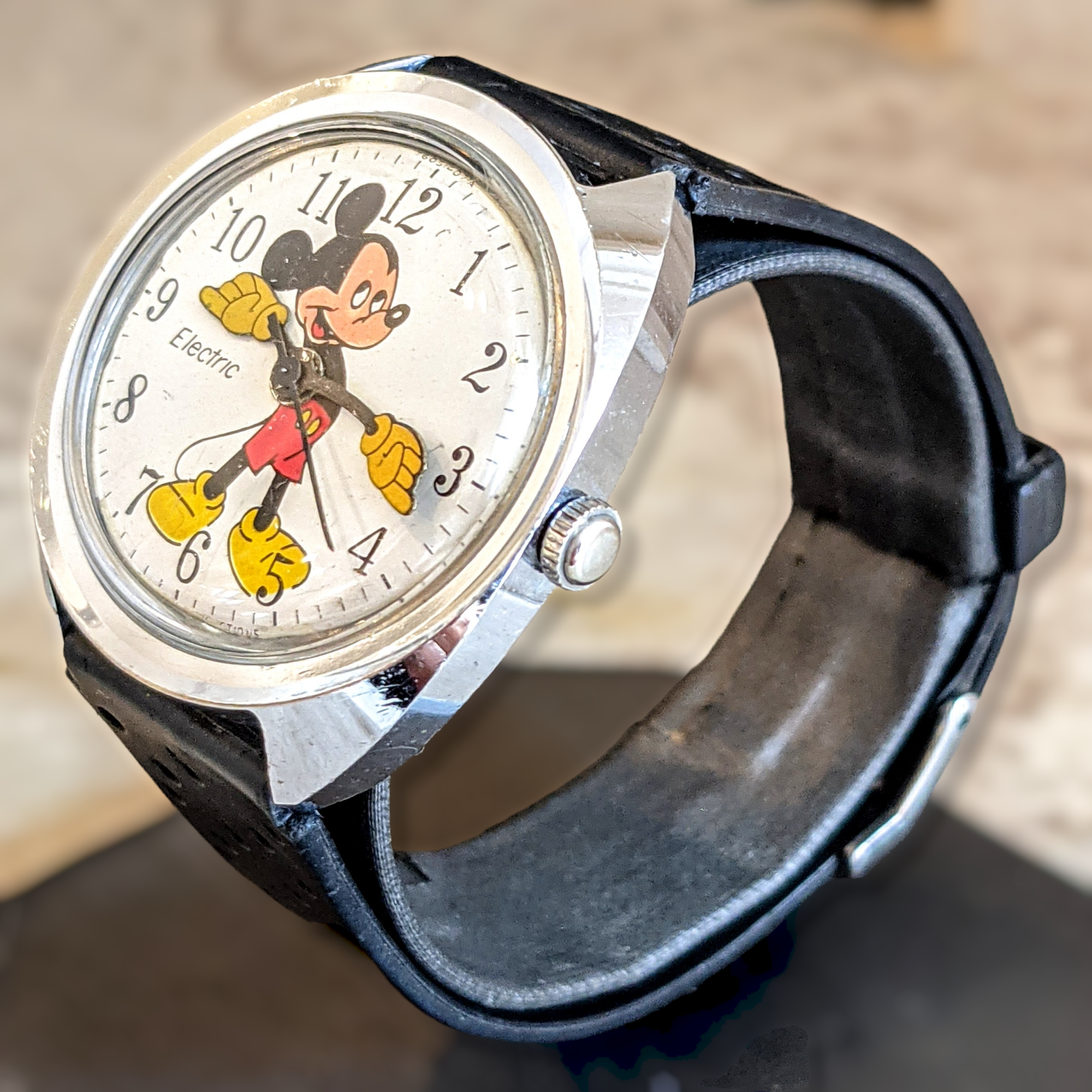 Timex mickey mouse watch clearance