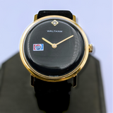 WALTHAM Pepsi Advertisement Watch Diamond Dial Swiss Wristwatch