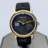 WALTHAM Pepsi Advertisement Watch Diamond Dial Swiss Wristwatch