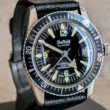1970's SHEFFIELD Allsport Skin Diver Watch Cal. RL 1215 Swiss Made