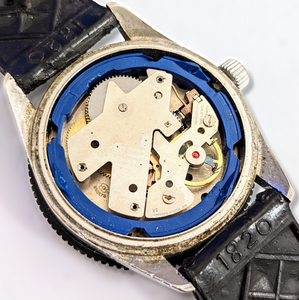 1970's CHALET Skin Diver Watch Cal. EB 8501 Swiss Made – SECOND HAND ...