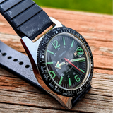 1960's WOLBROOK The Skindriver Worldtimer Watch France Made