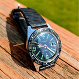 1960's WOLBROOK The Skindriver Worldtimer Watch France Made
