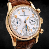 GIRARD PERREGAUX Ref 4930 Chronograph Automatic Watch 18K Rose GOLD Wristwatch