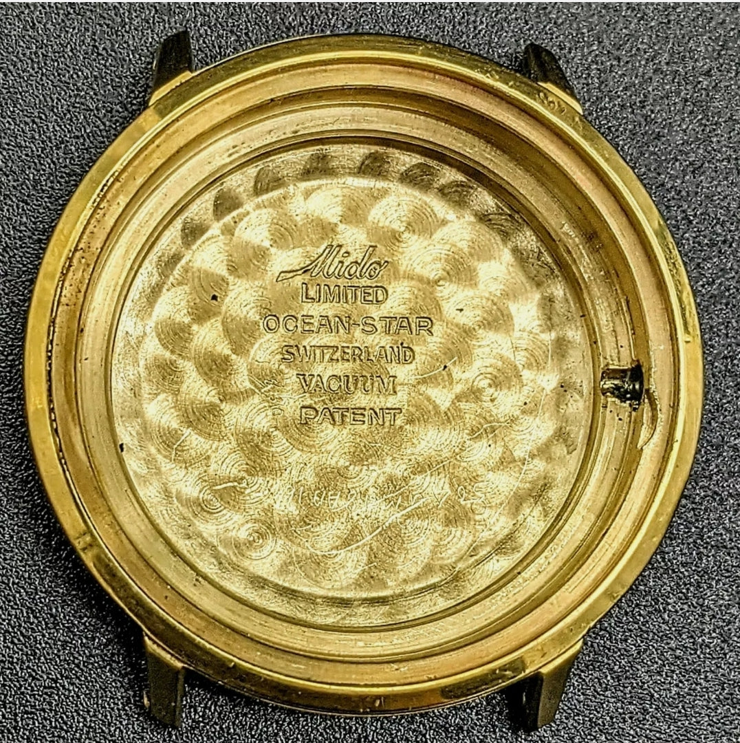 Mido ocean star gold vintage cheap