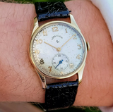 LORD ELGIN 14K Solid Gold Watch Grade 555 U.S.A. Made