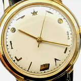 1960's MASONIC Vintage Elgin Watch Grade 720 France Made