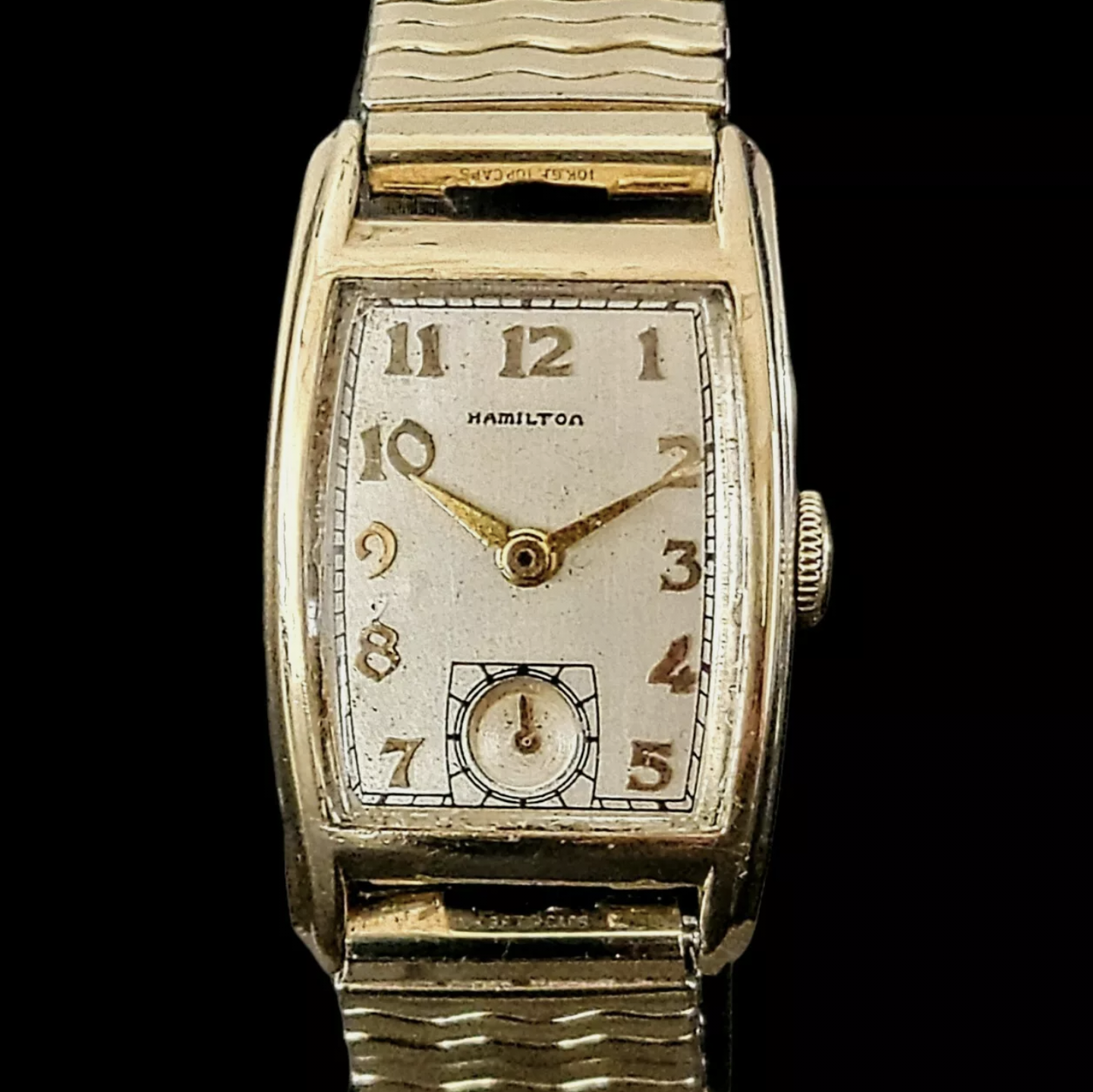 1946 HAMILTON Alan Wristwatch Cal. Grade 980 U.S.A.