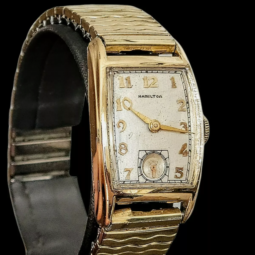 1946 HAMILTON Alan Wristwatch Cal. Grade 980 U.S.A. – SECOND HAND HOROLOGY