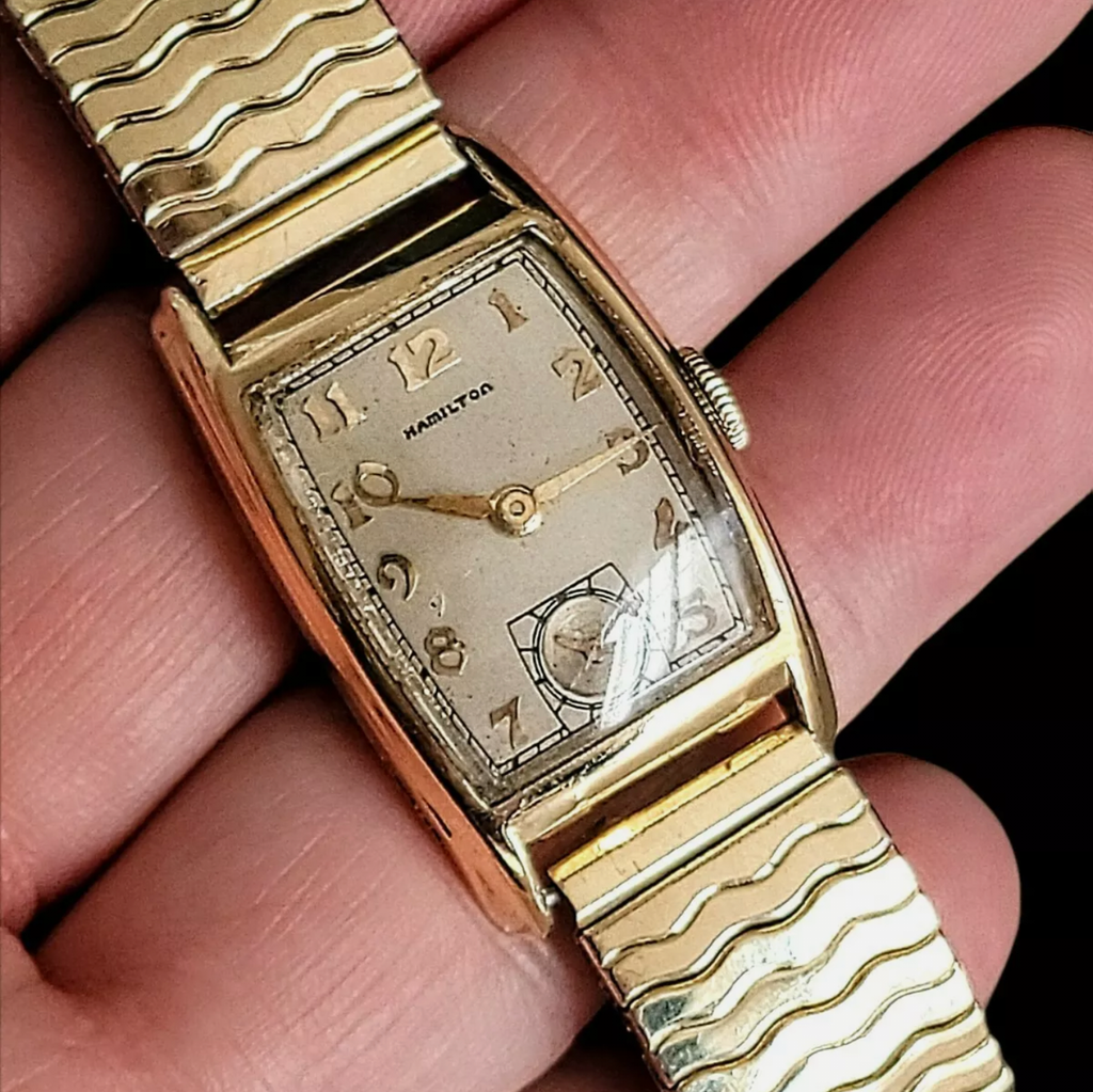 1946 HAMILTON Alan Wristwatch Cal. Grade 980 U.S.A. – SECOND HAND HOROLOGY