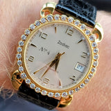 110th ZODIAC Anniversary Automatic Watch 18K Gold Diamond Bezel Limited Edition!