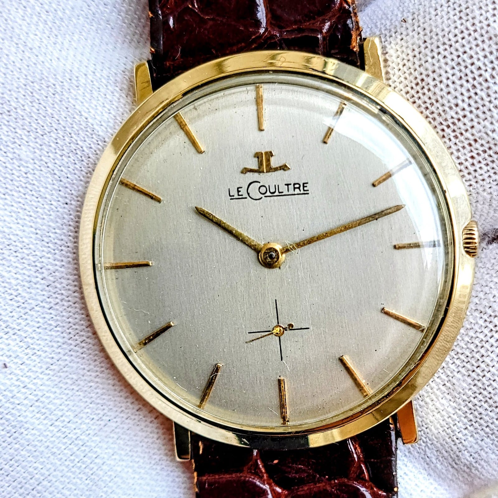 1962 Jaeger-LeCoultre Watch 14K Solid Gold