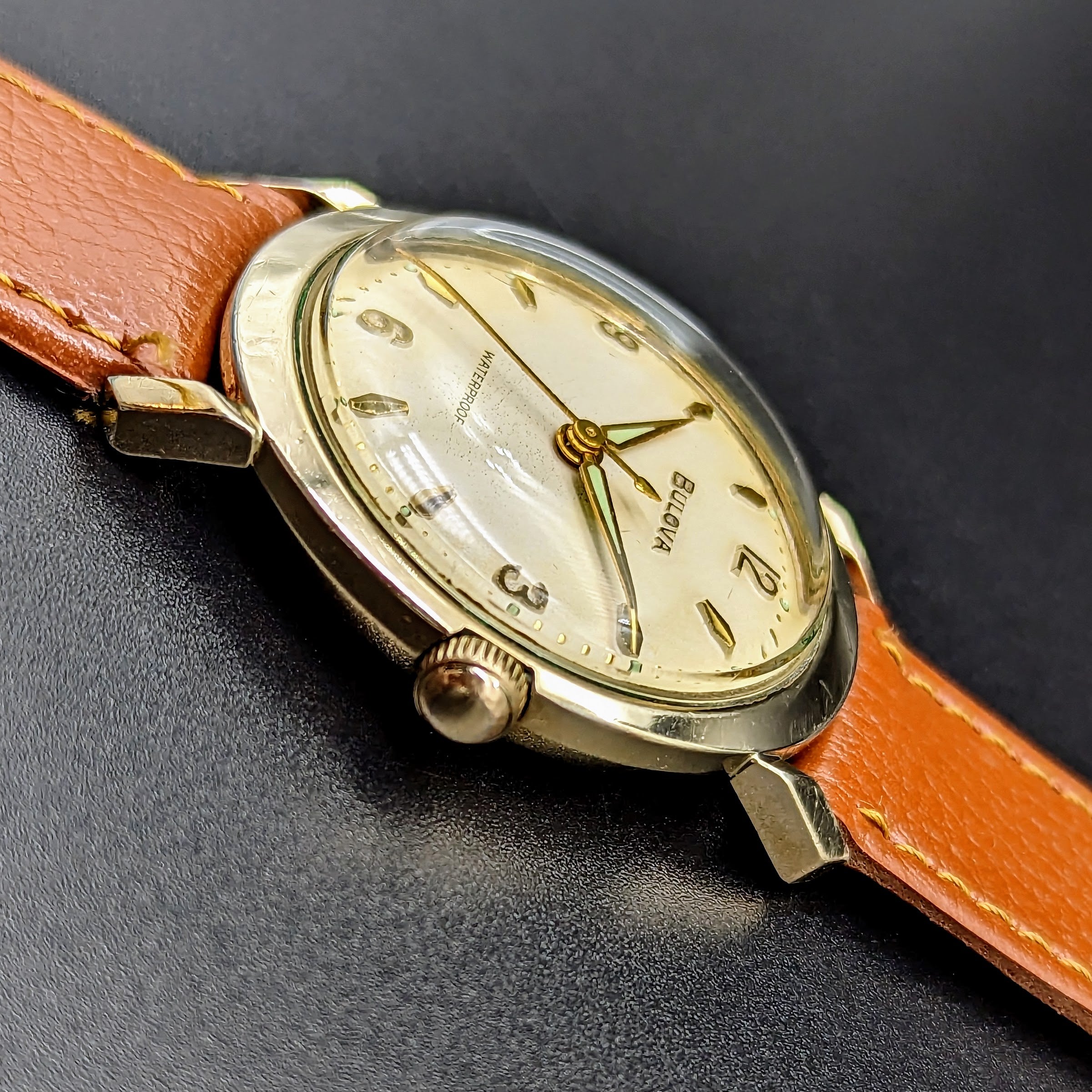 BULOVA 1963 Sea King Wristwatch Swiss Cal. 11AFC 17 Jewels Vintage Watch