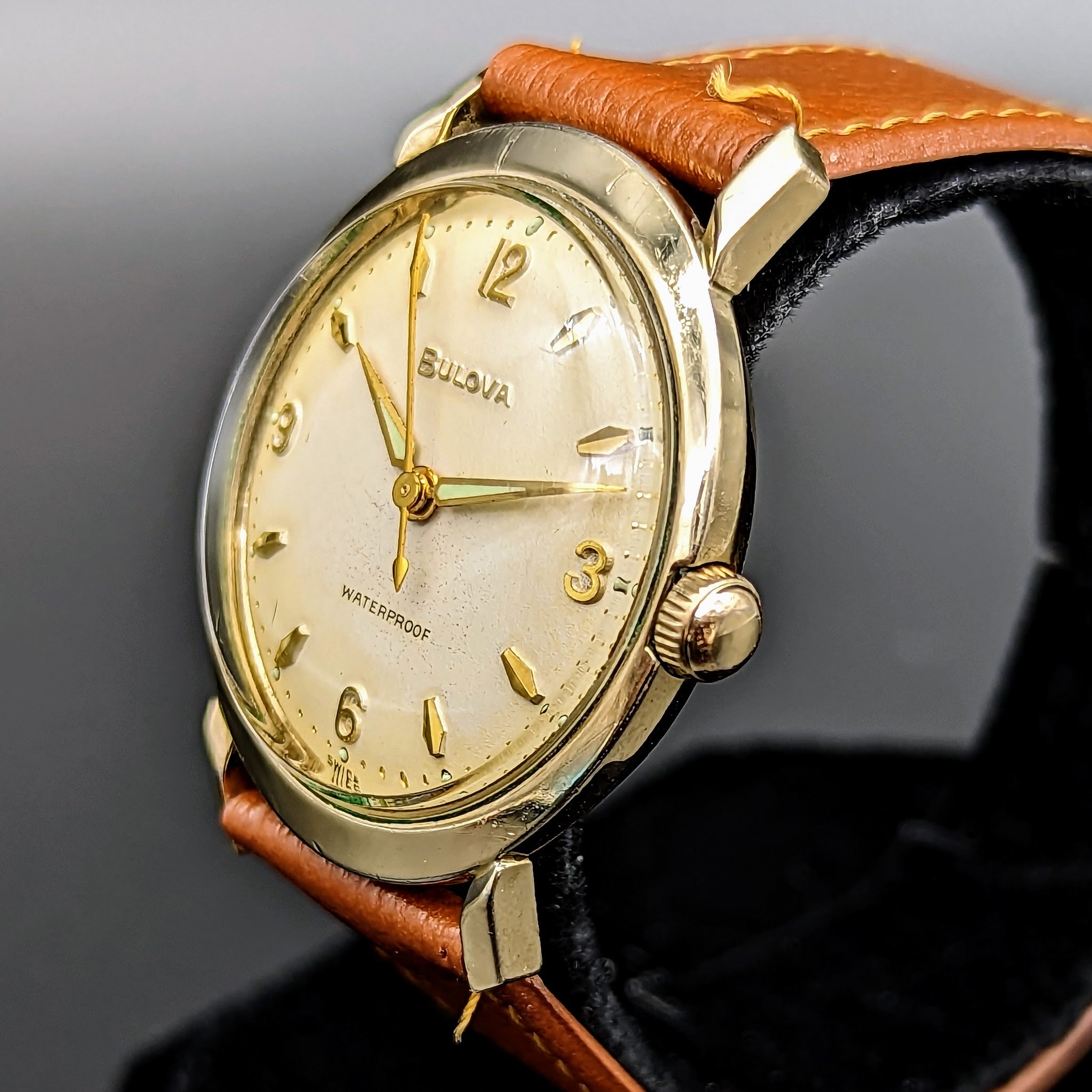 BULOVA 1963 Sea King Wristwatch Swiss Cal. 11AFC 17 Jewels Vintage Watch