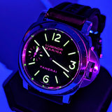 PANERAI Luminor Marina Manual Watch Original Strap Swiss Wristwatch