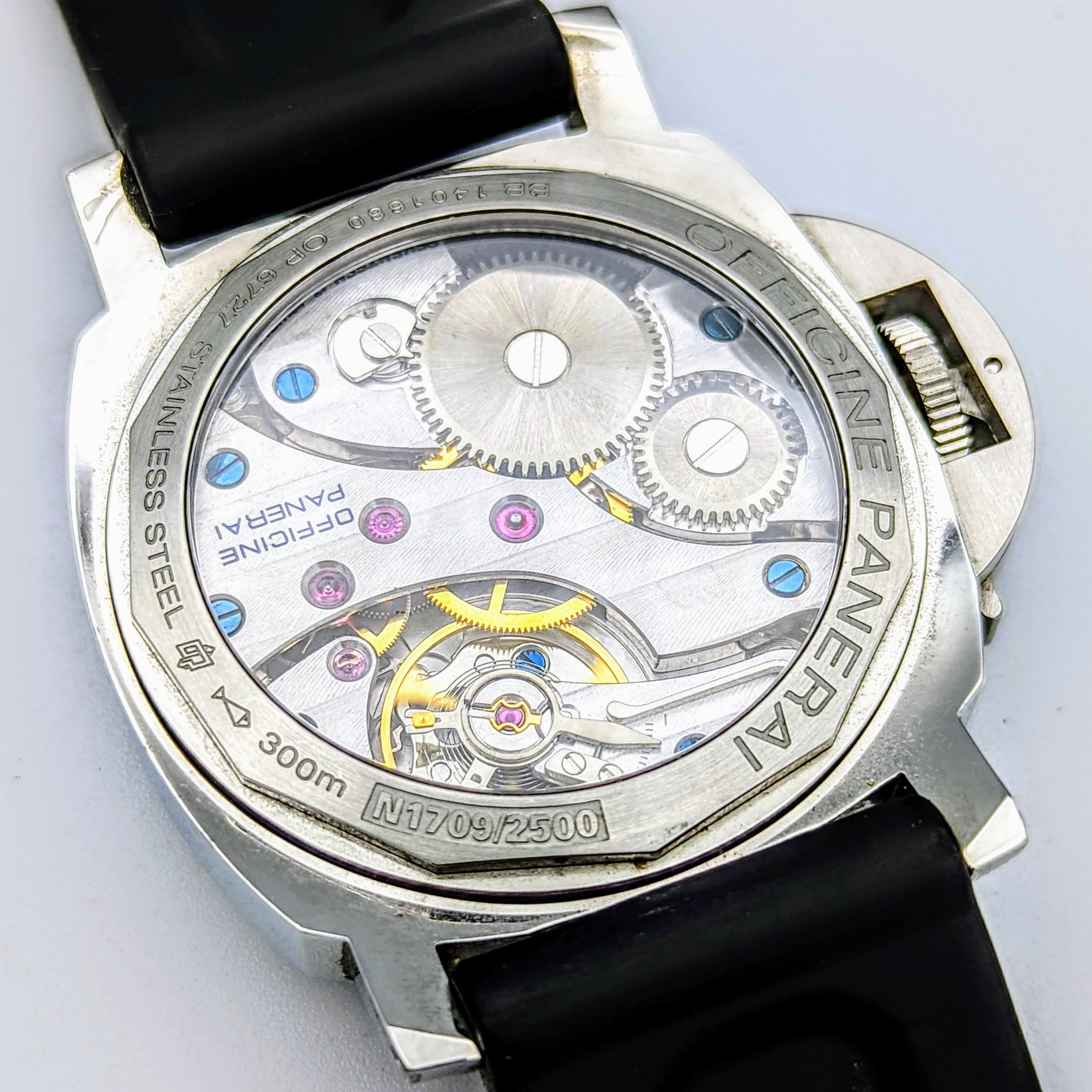 PANERAI Luminor Marina Manual Watch Original Strap Swiss