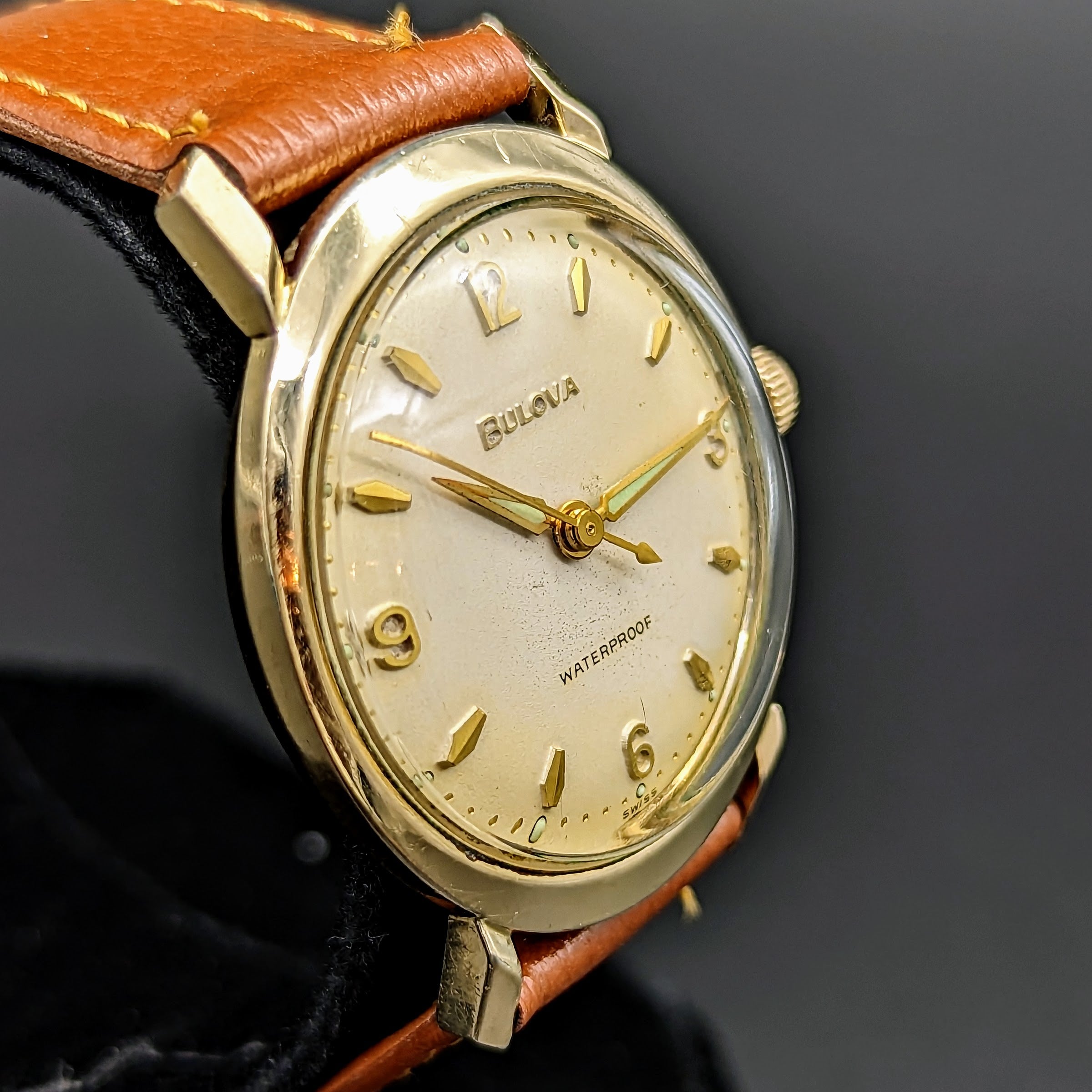 BULOVA 1963 Sea King Wristwatch Swiss Cal. 11AFC 17 Jewels Vintage Watch